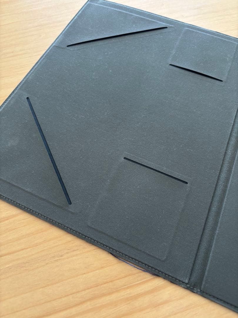 QUADERNO A4 Genuine Fabric Case Navy Tag Design for Latest Model