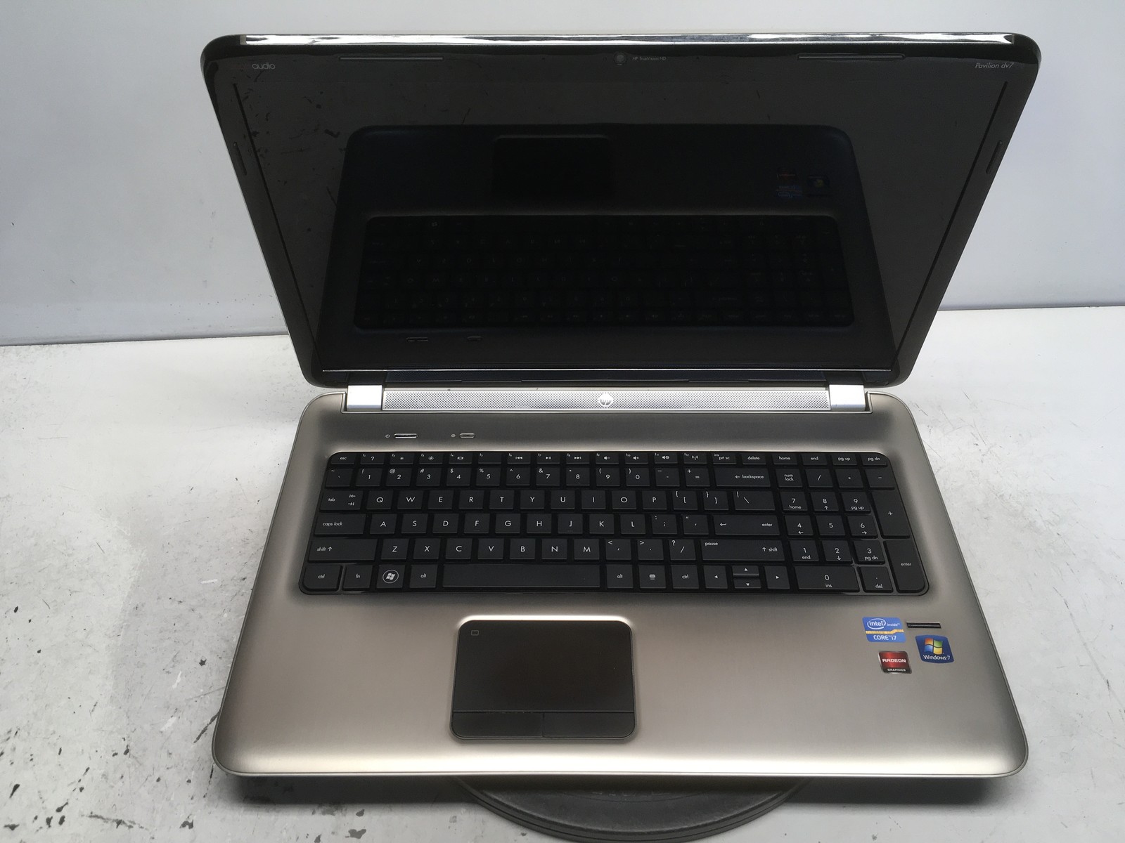 HP Pavilion DV7-6195US Intel i7-2630QM 2GHz 4 GB NO HDD No Batt