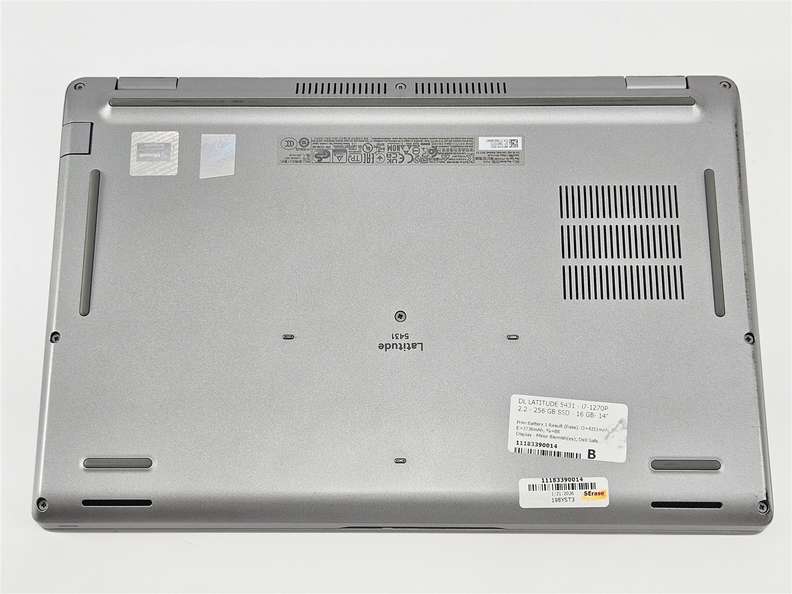 Dell Latitude 5431 16GB 256GB SSD i7-1270P 14″ HDMI Thunderbolt 4 Win11 Home