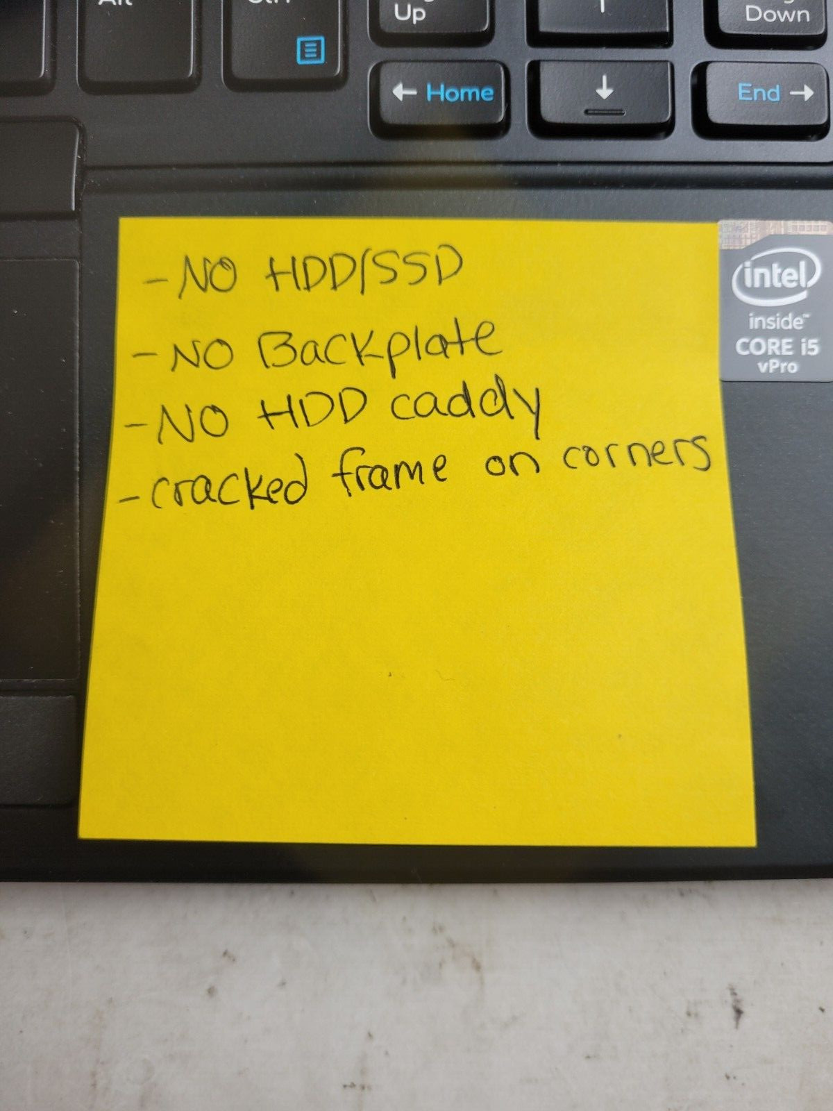 DELL LATITUDE E7450 w/i5-5300U, 8GB RAM, 14″ Laptop for Parts #2404