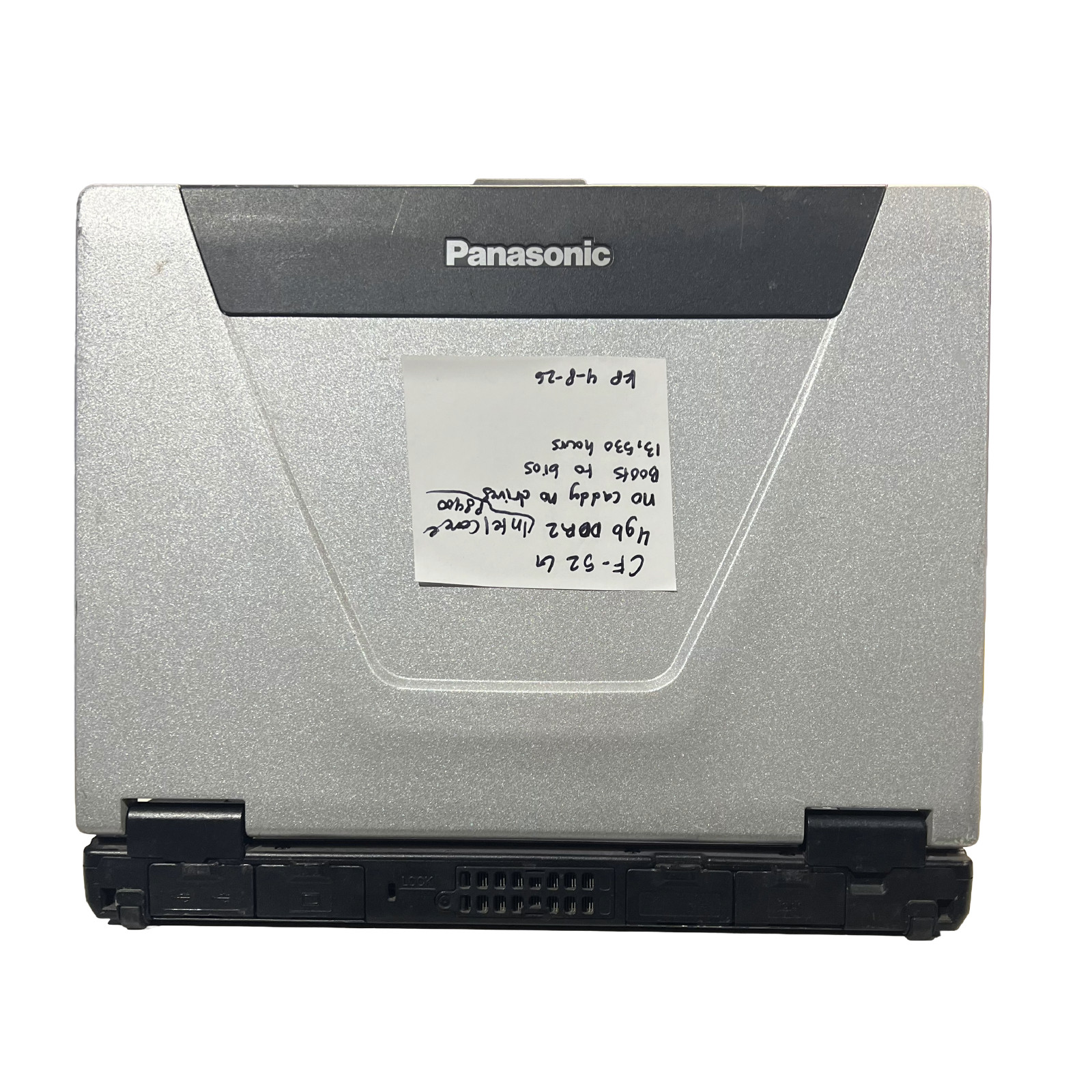Panasonic Toughbook CF-52G P8400 2.26GHz 4GB RAM No HDD/Caddy – Boots to BIOS