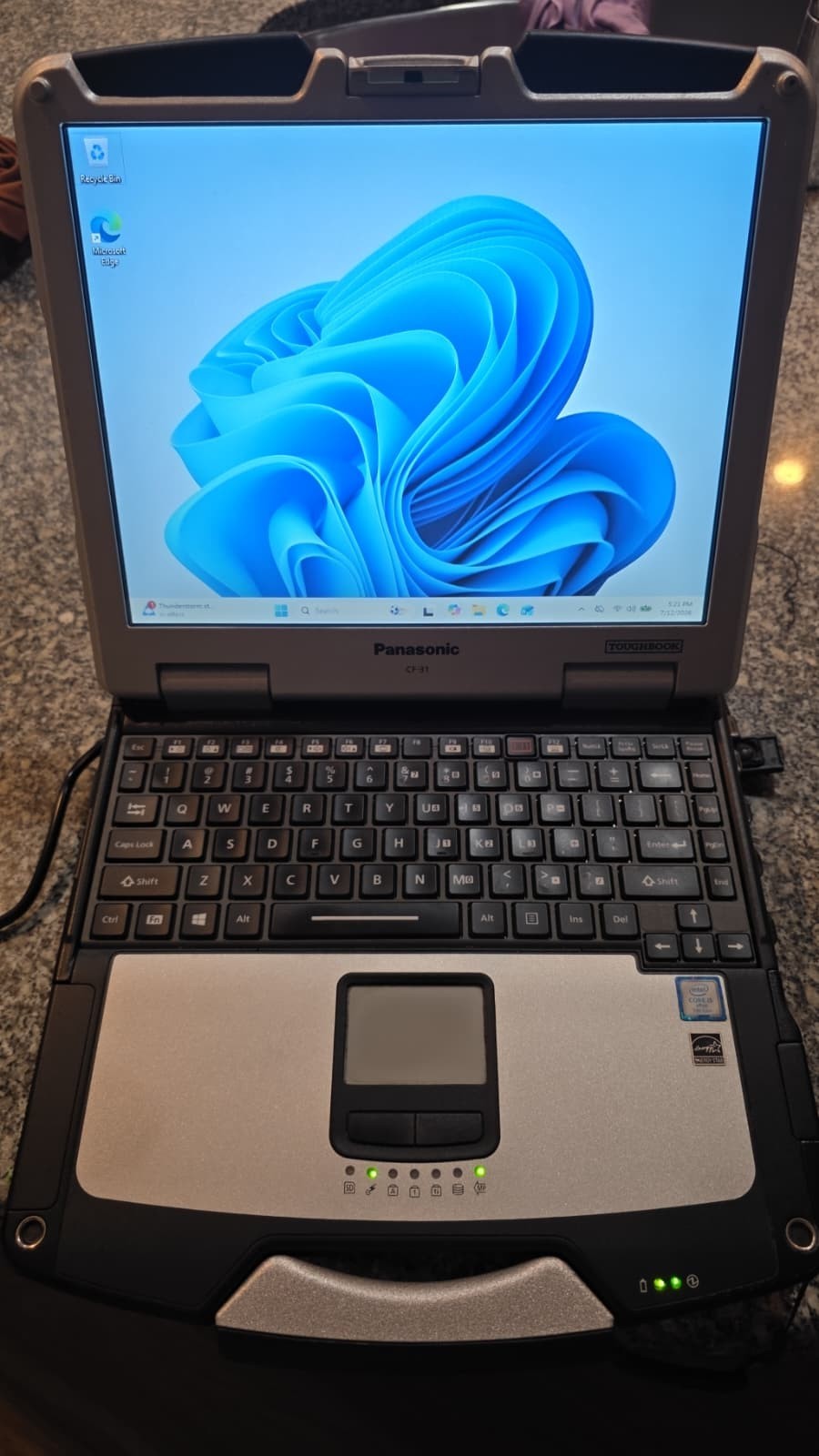 Panasonic Toughbook CF-31 MK6 i5-7300U 16GB 256GB SSD 4G GPS Rugged Laptop
