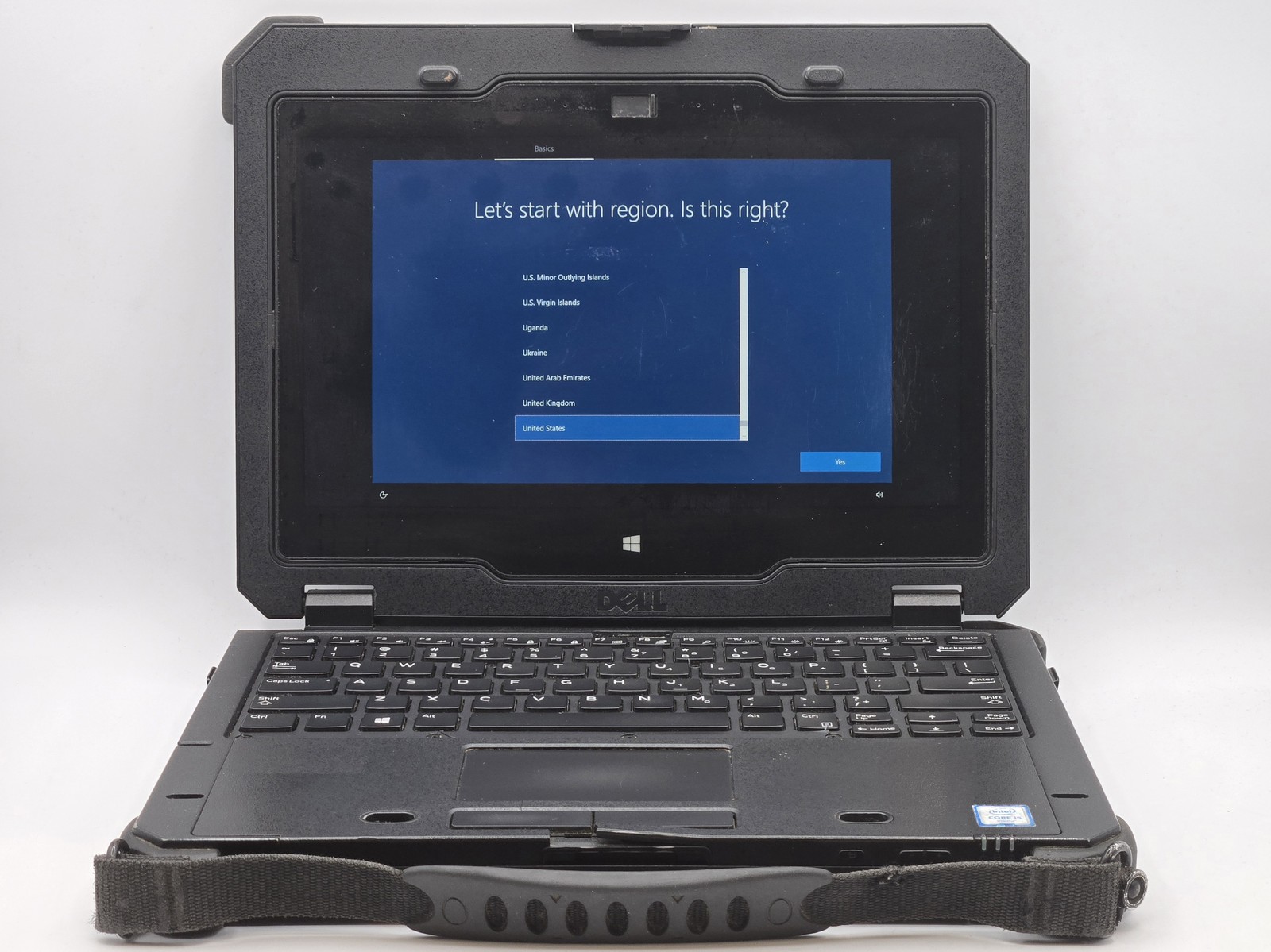 LATITUDE 7214 RUGGED EXTREME 12″ I5-6300U 512GB 8GB W10P Backlit Keyboard *READ*