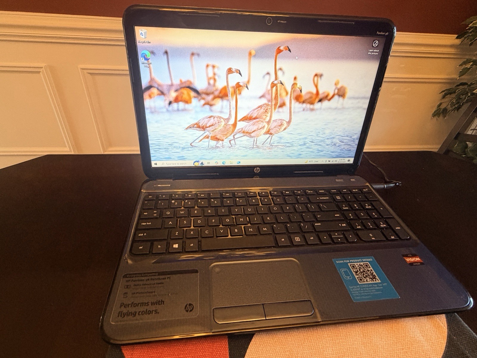 HP Pavilion G6-2217CL 15.6″ Laptop AMD A8-4500M@1.90GHz 750GB HDD 6GB RAM