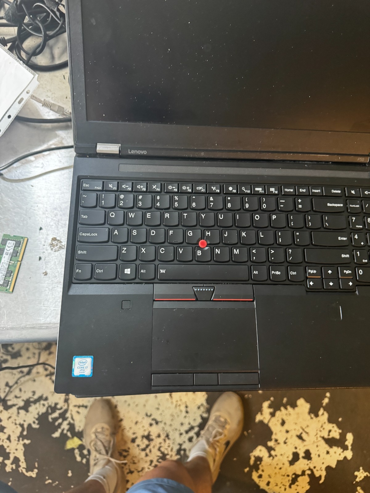 LENOVO THINKPAD P50 Core i7 Laptop for Parts/Repair #6217