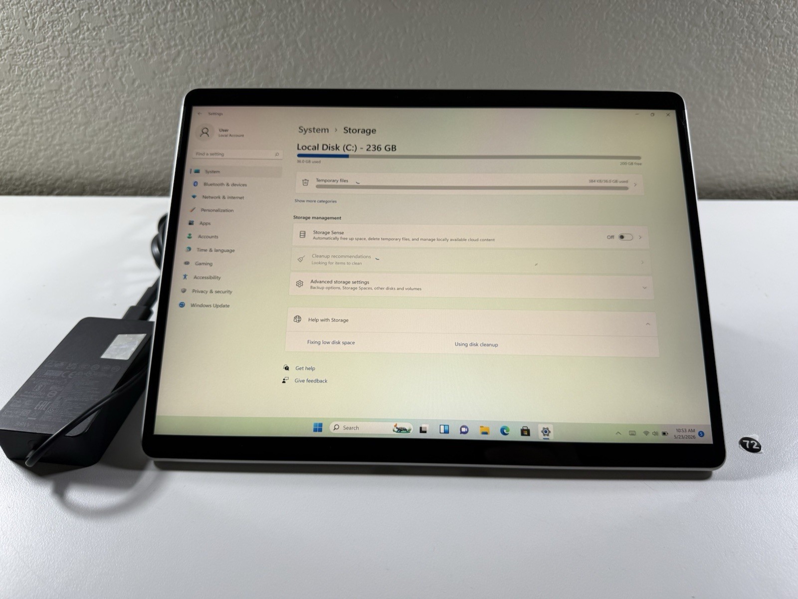 Microsoft Surface Pro 8 (1982) i5-1145G7 – 16GB RAM – 256GB 120Hz – Win 11 Pro