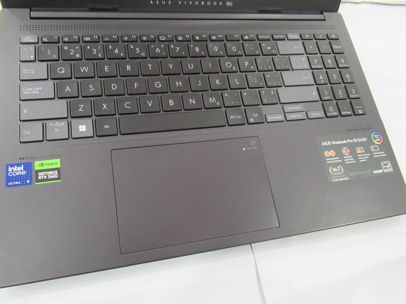 ASUS Vivobook Pro 15 15.6″ OLED Laptop (Intel Core Ultra 9 185H/1TB SSD/24GB RAM