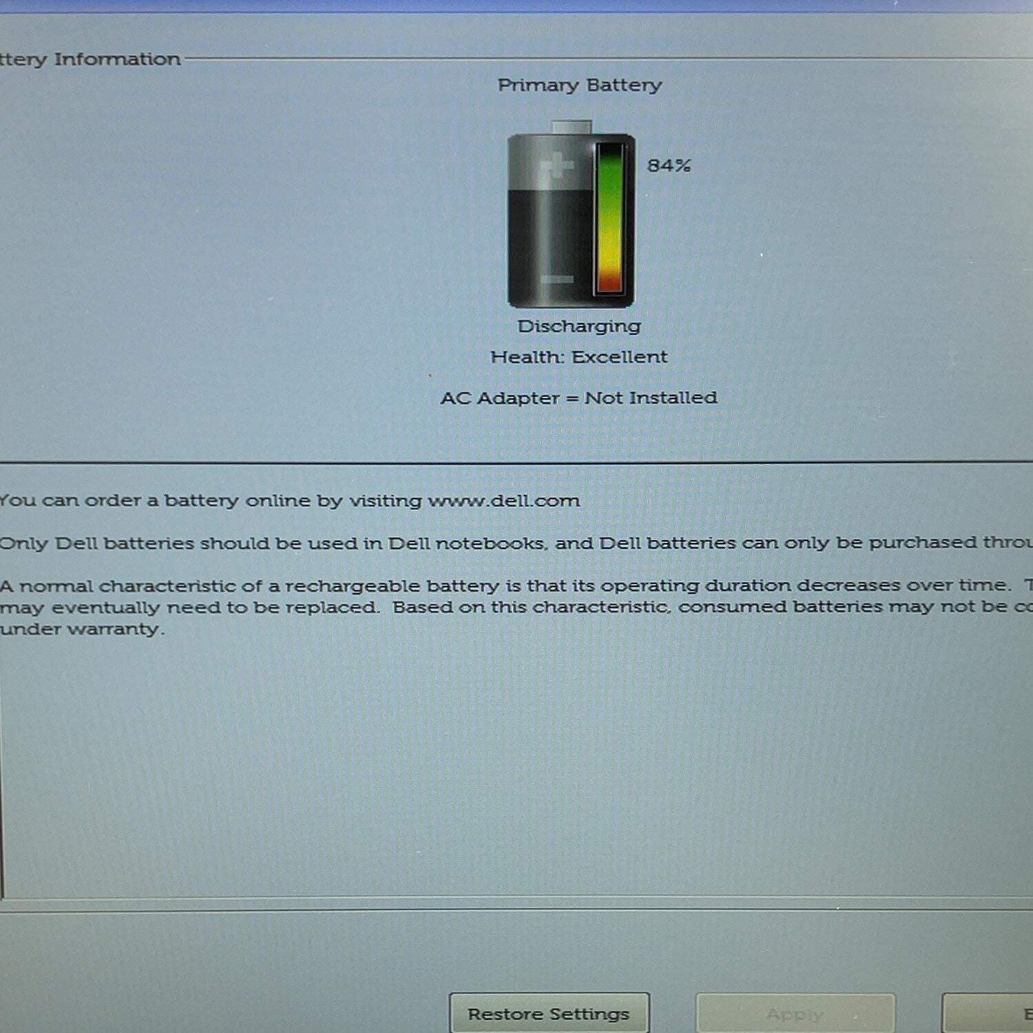 Dell Latitude 5490 14″ i5-8350U 1.7GHz 16GB RAM 256GB SSD NO CHARGER