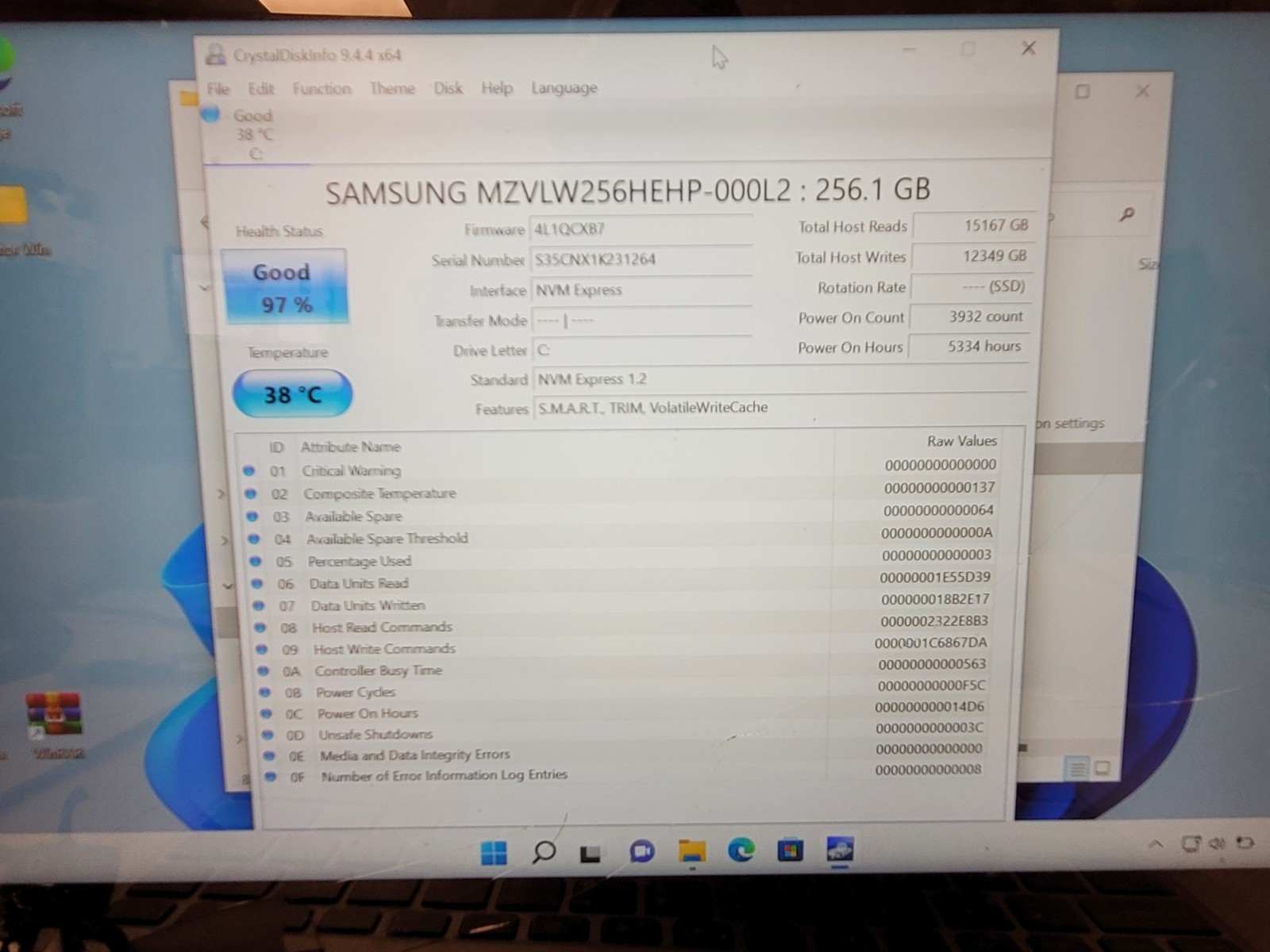 Lenovo yoga 730 14″ touch i5-8250u 1.6ghz 8gb ram no ssd *parts READ MP1DWH8E