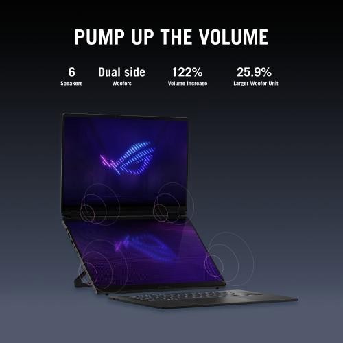 ASUS ROG Zephyrus Duo Dual PC 16 3K OLED Ultra 9 386H RTX 5090 32GB RAM 1TB SSD
