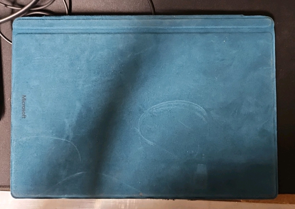 Microsoft Surface Pro 4 1724 256GB Blue Used Working With Case and power supply