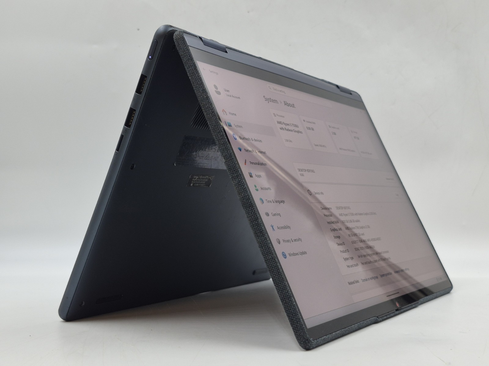Lenovo Yoga 6 83B2 – Ryzen 5 7530U 2GHz 8GB RAM 512GB NVMe W11P – Bad Keyboard