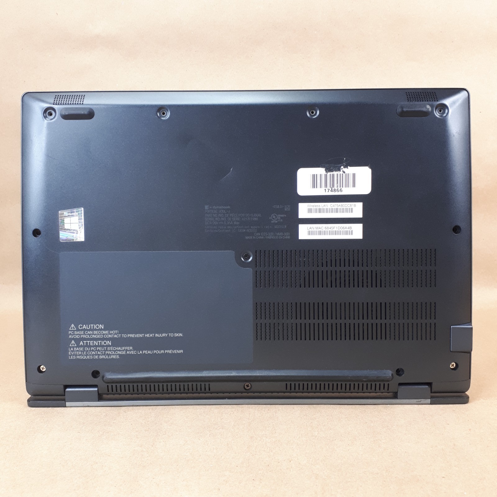 Dynabook Portege X30L-J 13.3″ Laptop i7-1185G7 3.00GHz 16GB RAM 256GB W11P H4089