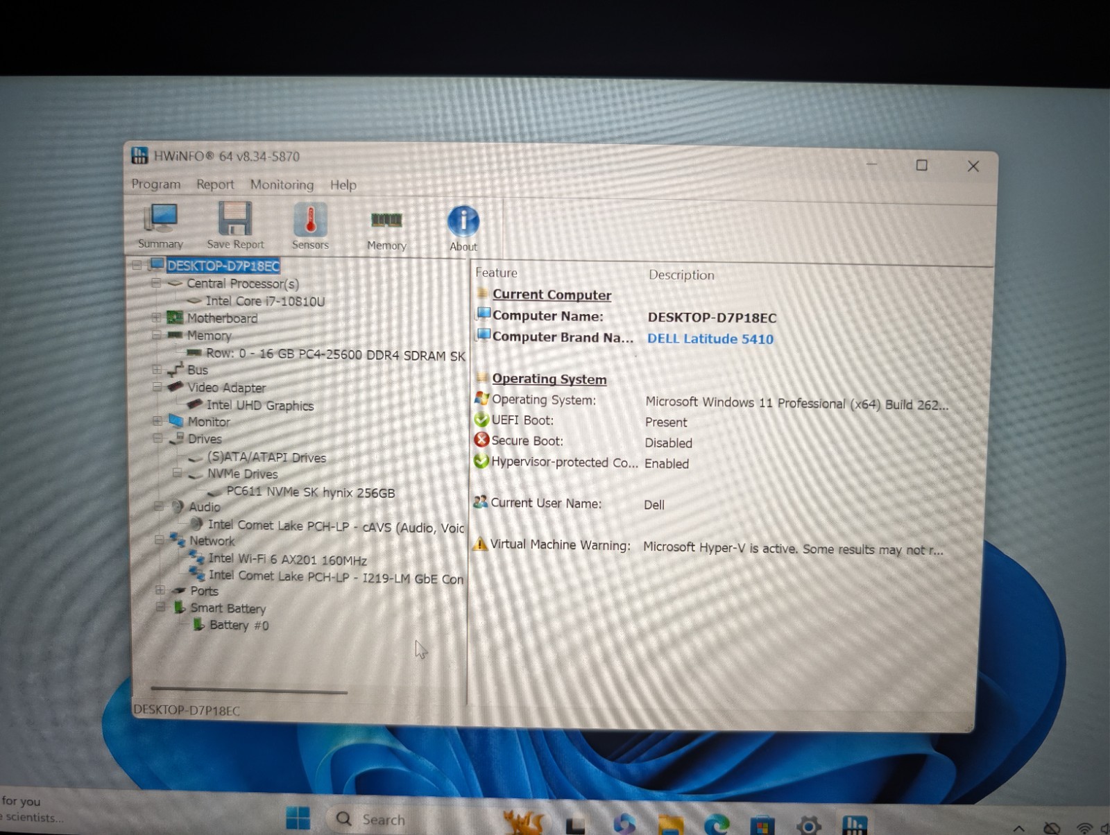Dell Latitude 5410 Touchscreen | i7 10th 16GB RAM 256GB SSD | FHD Backlit Win 11