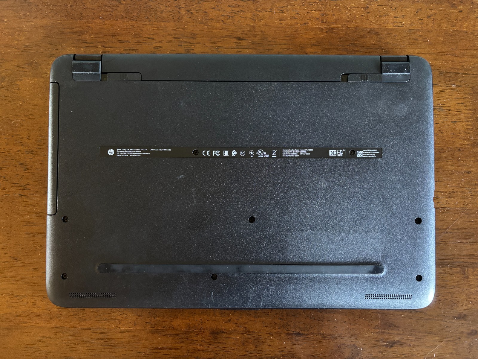 HP Pavilion 15-ba009dx Laptop AMD A6-7310 8GB RAM 15.6″ HD No HDD/SSD Tested #12