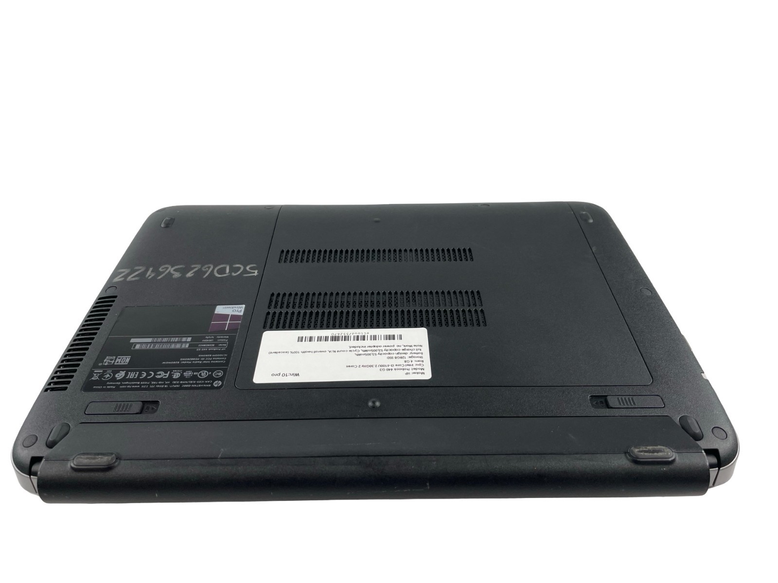 HP ProBook 440 G3 Core i3-6100U@2.30GHz 4GB RAM 128GB SSD Win. 10Pro Exlt. Bttry
