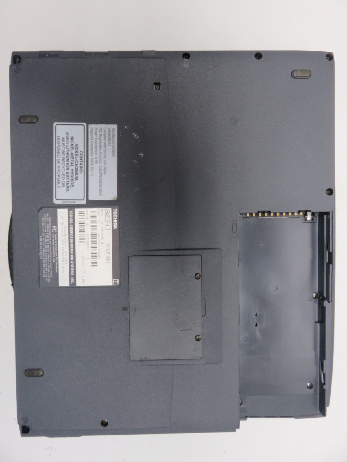 Toshiba Satellite 2540CDS AMD K6-2 333MHz 98304 KB NO HDD No Batt