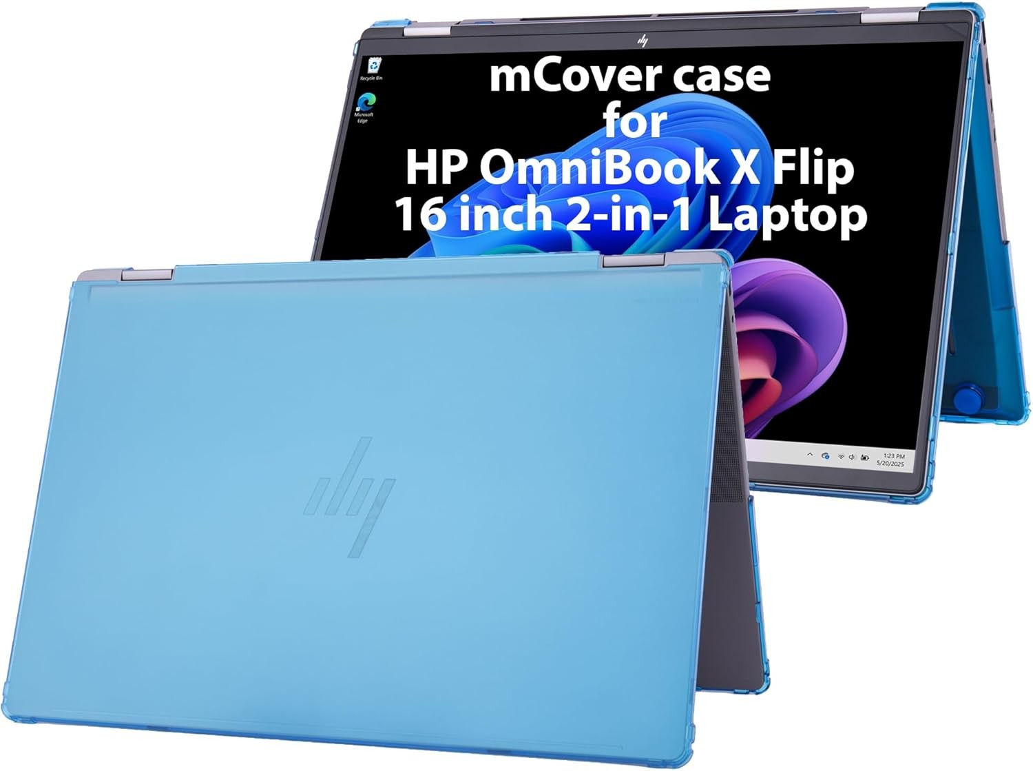 Sleeve for 16” 2025+ HP OmniBook X Flip 2-in-1 Windows Laptop – Aqua