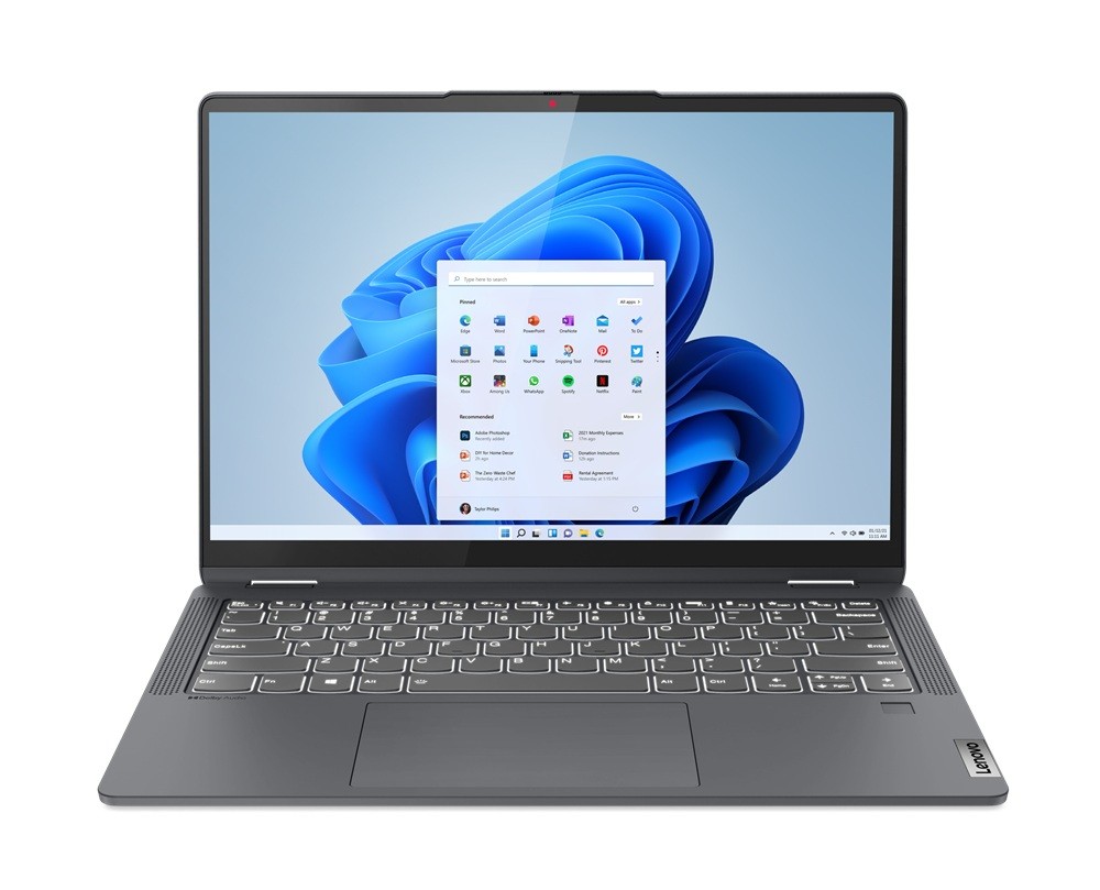 Lenovo Ideapad Flex 5 14IAU7 14″ 2.2K i7-1255U 16GB RAM 512GB SSD 82R70002US