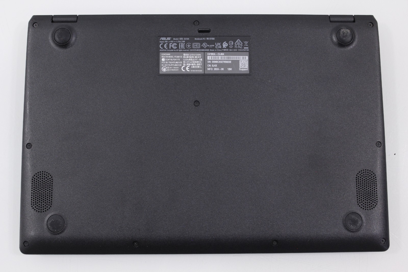 ASUS E410K Laptop 14in Intel Celeron N4500 4GB DDR4 64GB eMMC Windows 11