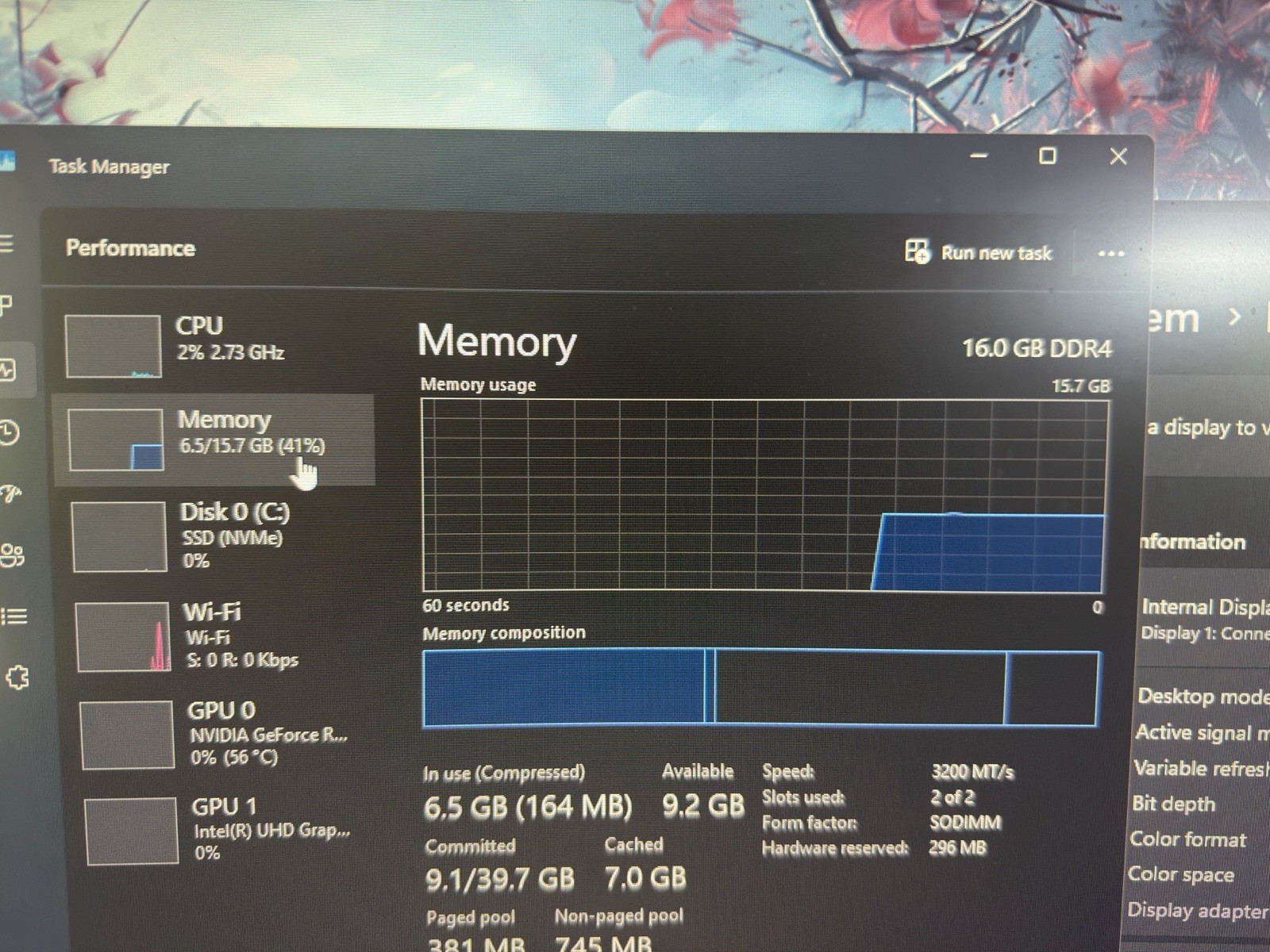 MSI 15.6in Gaming Laptop i5 16GB RTX 4060 Windows 11 Backlit Wi-Fi Black