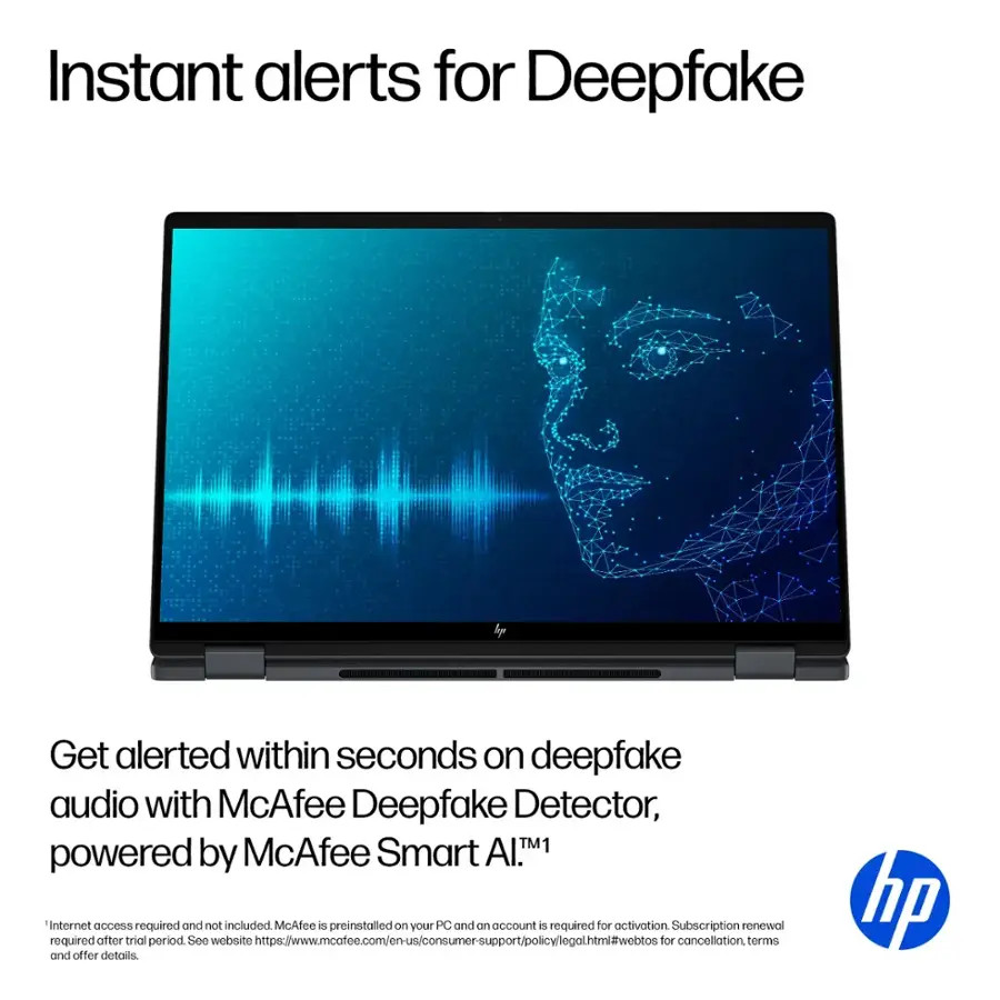 HP OmniBook X 2-in-1 16″ 2K Touchscreen Laptop Intel Core Ultra 7 256V 2TB SSD