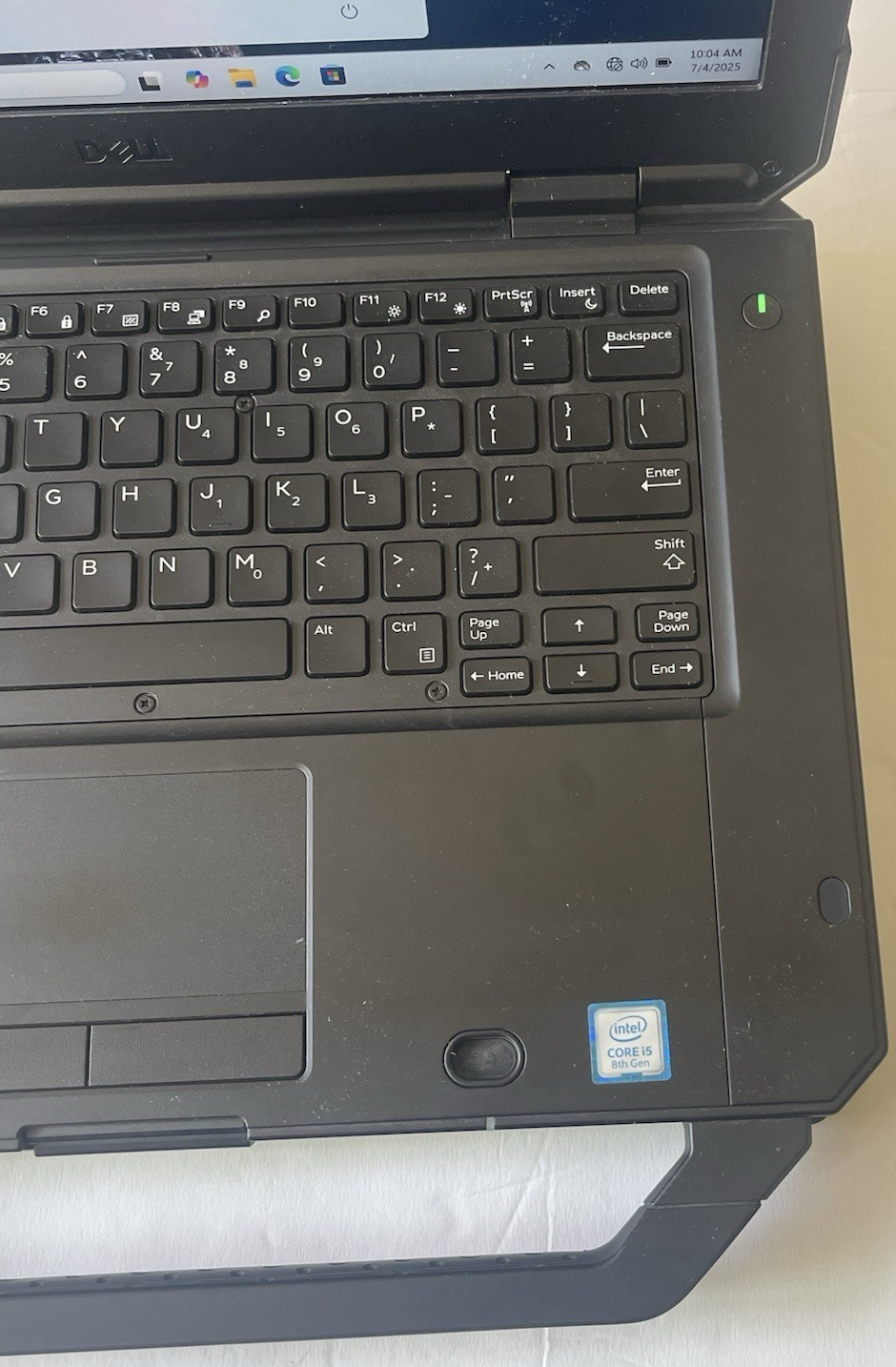Dell Latitude 5424 Rugged Intel i5-8350U 16GB 256GB NVMe W11 Pro GPS LTE Touch