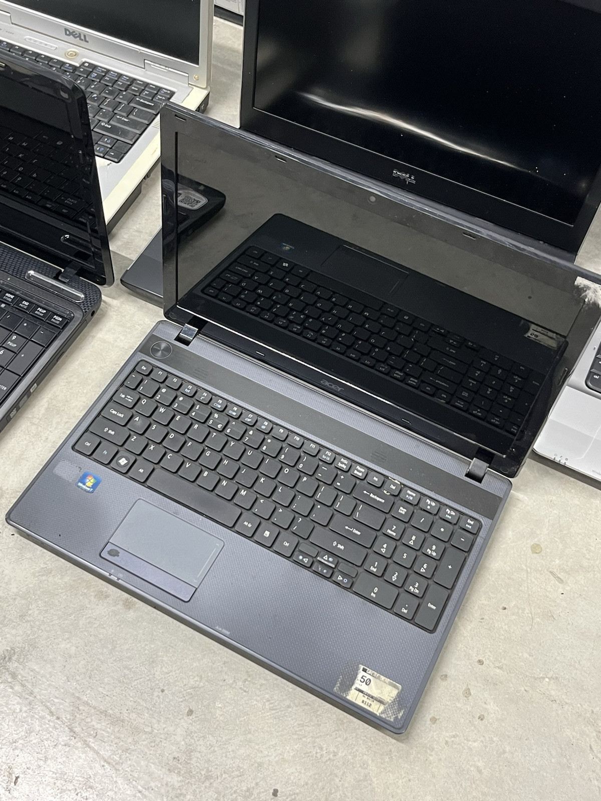 Lot of 5 Mixed Brand Laptops | HP, Dell, Toshiba, Acer | Read Description