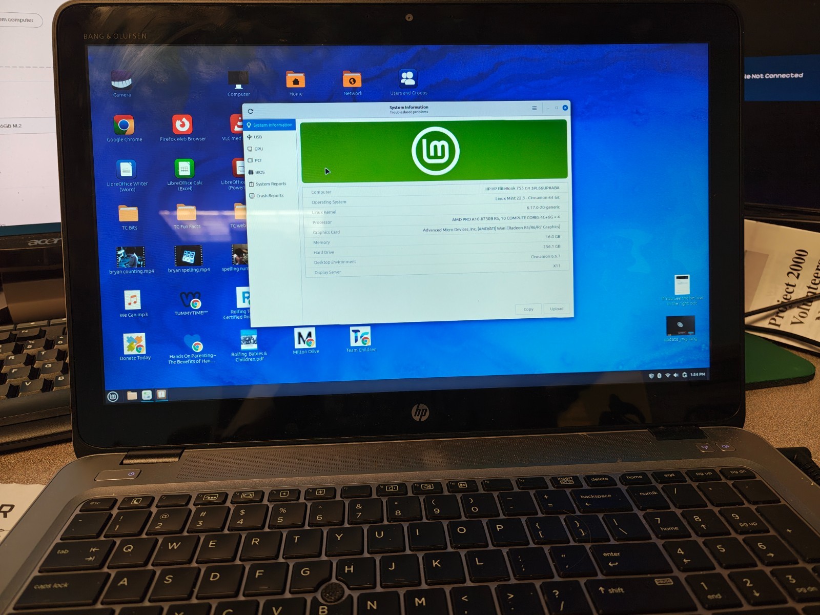 HP Elitebook 755 G4 AMD PRO A12-9800B R7 16GB RAM 256GB M.2