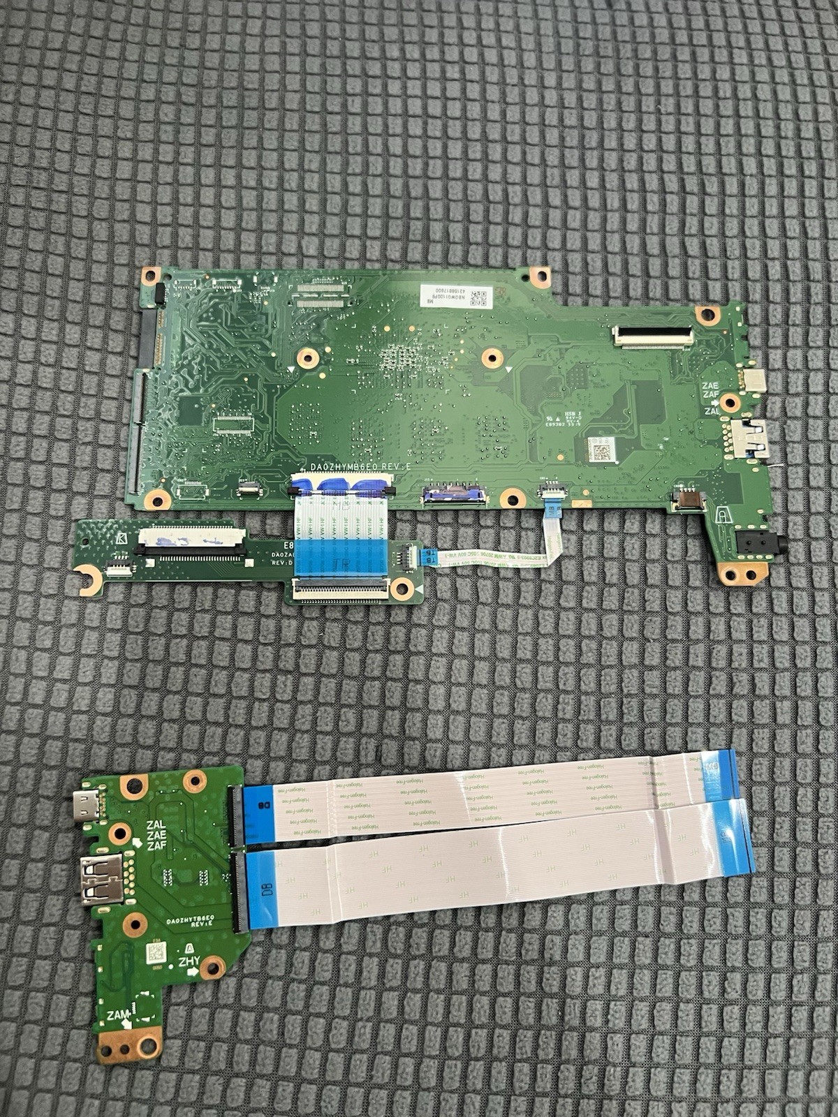Acer Chromebook Spin 15 CP315-1H Motherboard DA0ZHYMB6E0 + USB Board DA0ZHYTB6E0