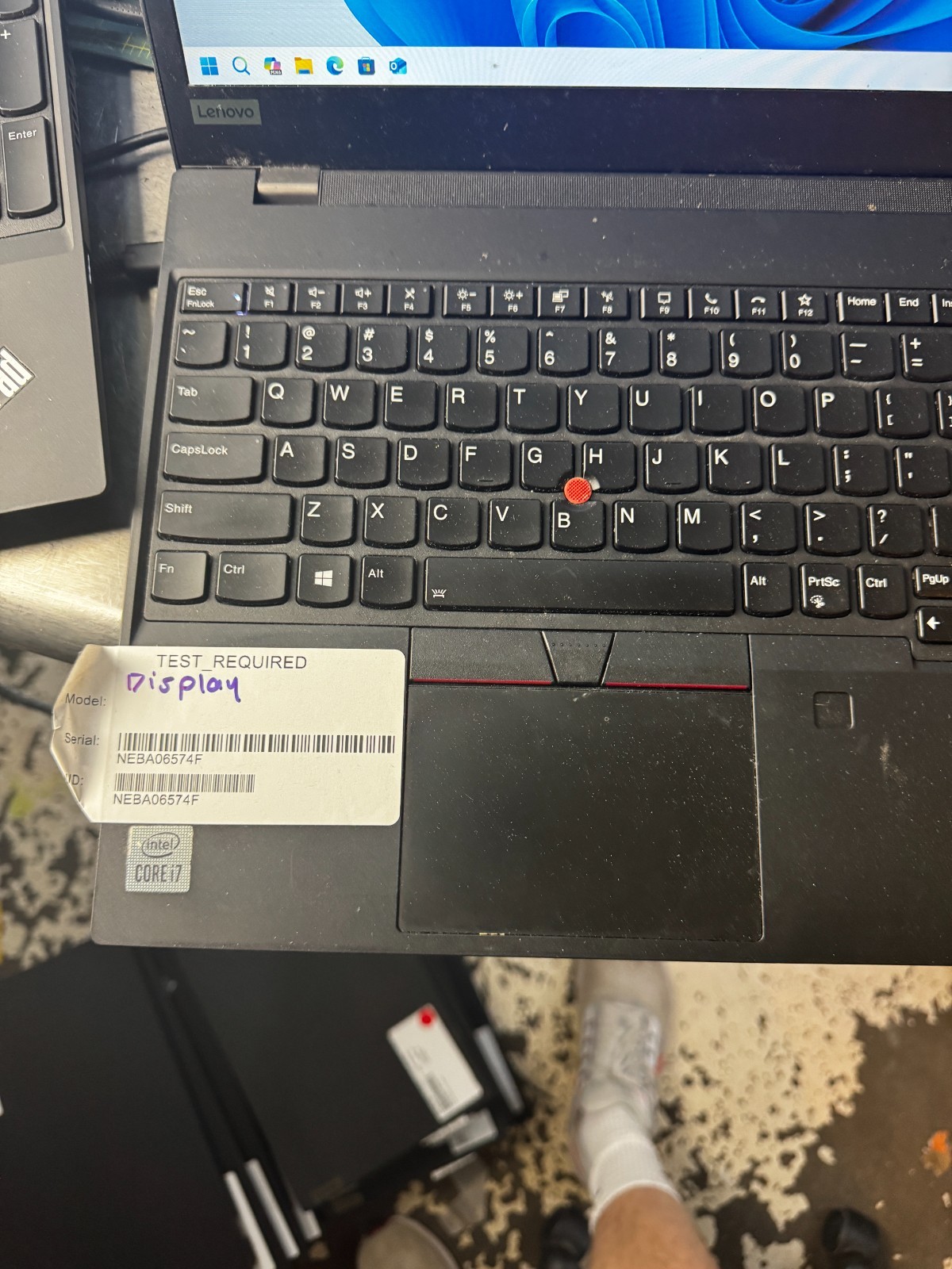 Lenovo ThinkPad P15s Gen 1 Core I7-10510 500GB SSD 16GB RAM 2GB GPU *READ #5866