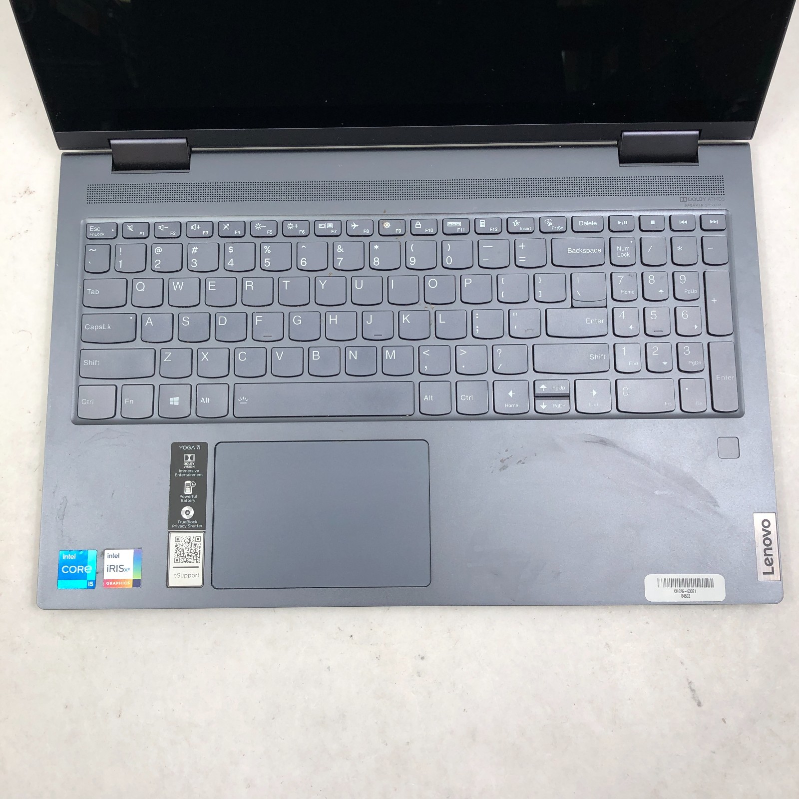 Lenovo Yoga 7 15ITL5 15.6″ Intel Core i5-1135G7 2.4GHz 8GB 256GB SSD No OS READ