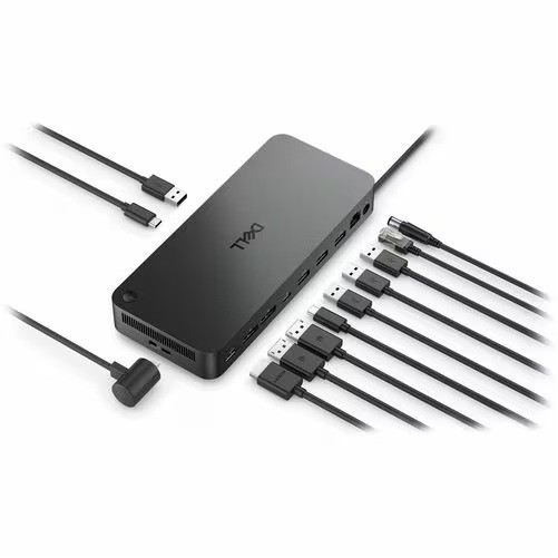 Dell Pro Dock WD25 – for Desktop PC, Notebook – Charging Capability – 130 W – US