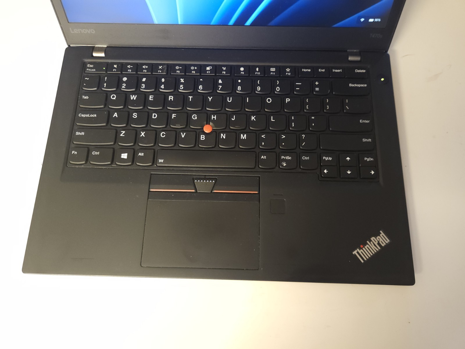 Lenovo ThinkPad T470s i7 4gb Ram 2.6ghz 256gb NVMe SSD Drive Win 11Pro