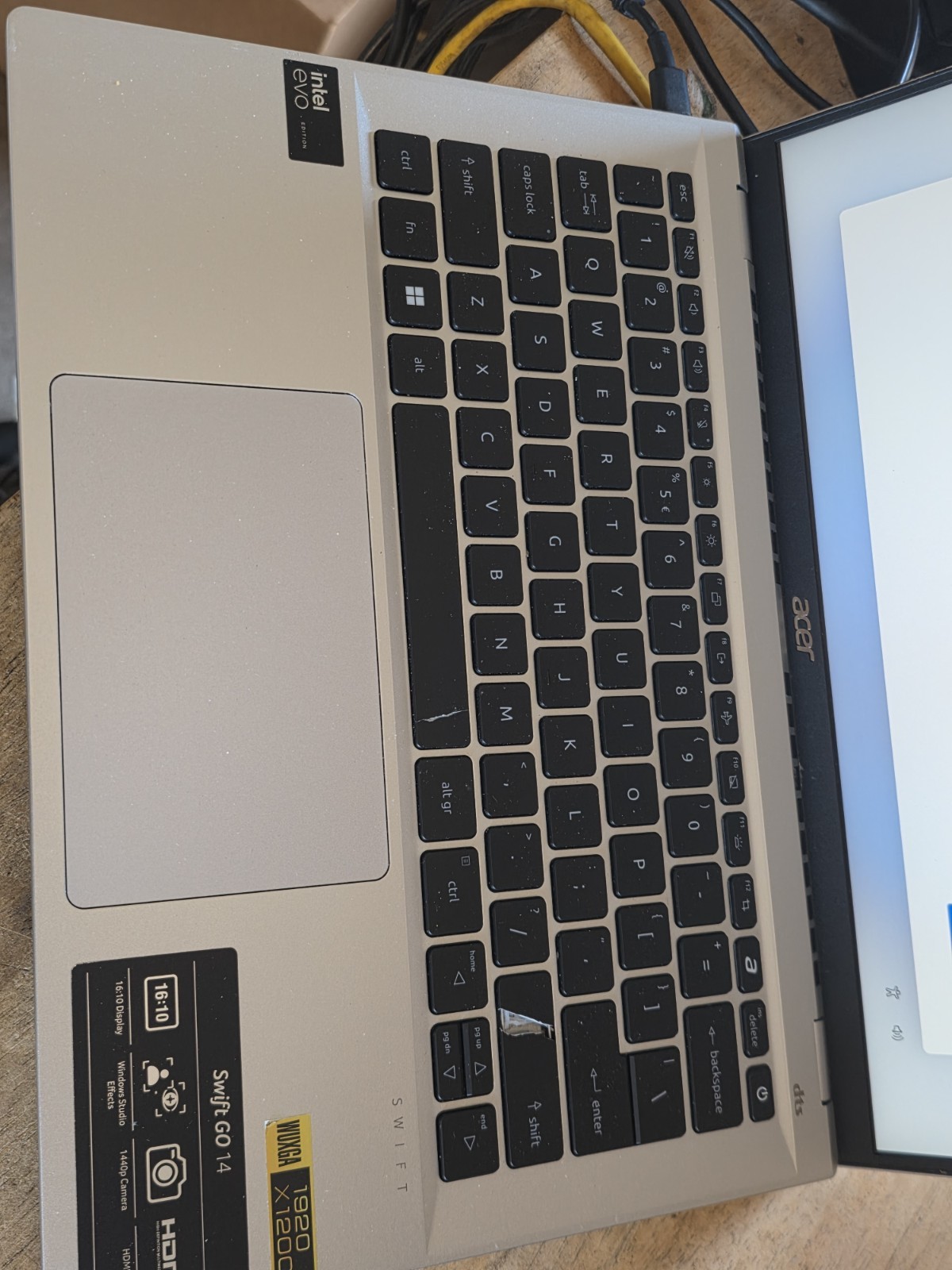 Acer Swift Go 14 Laptop Intel Core Ultra 7 155H 16GB RAM 1TB SSD Key
