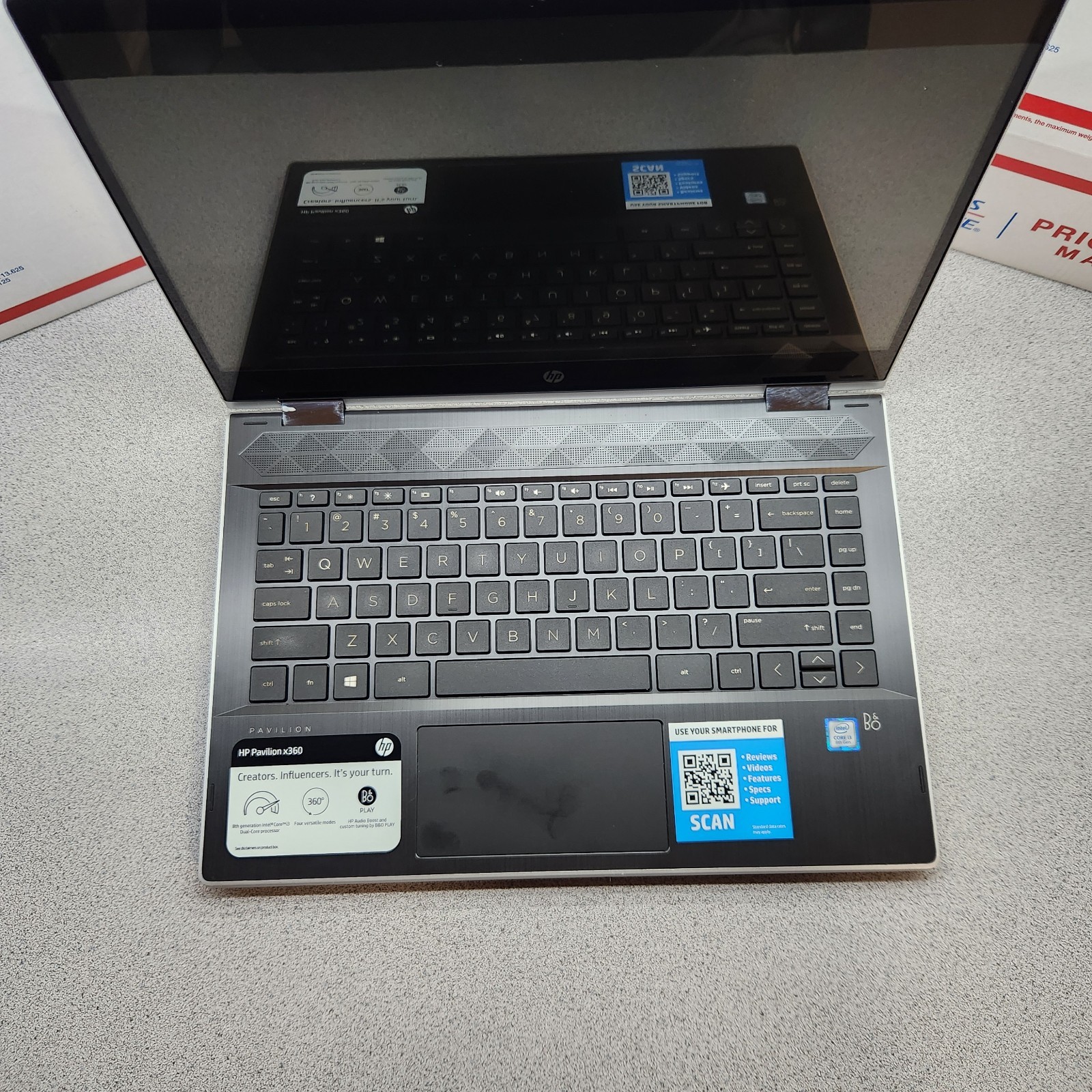 HP Pavilion x360 2-in-1 14M-CD0001DX i3-8130U 2.2GHz 8GB RAM 500GB SSD & HDD