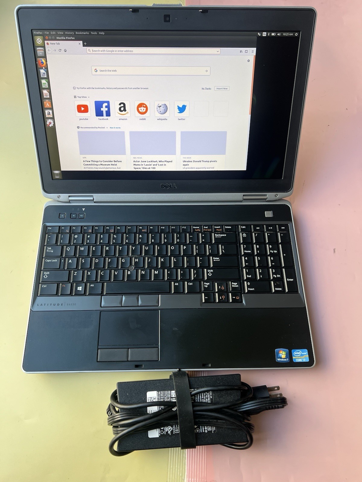 Dell Latitude E6530 Core i7-3520M 8GB RAM 0GB HD BACKLIT BLUETOOTH HDMI 1600X90