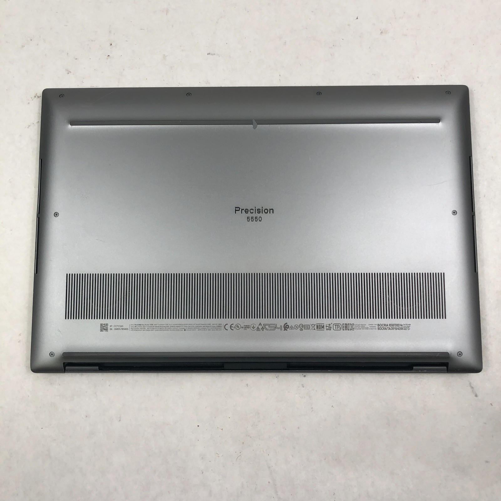 Dell Precision 5550 15.6″ Core i7-10875H 16GB RAM 512GB SSD Quadro T2000 No OS