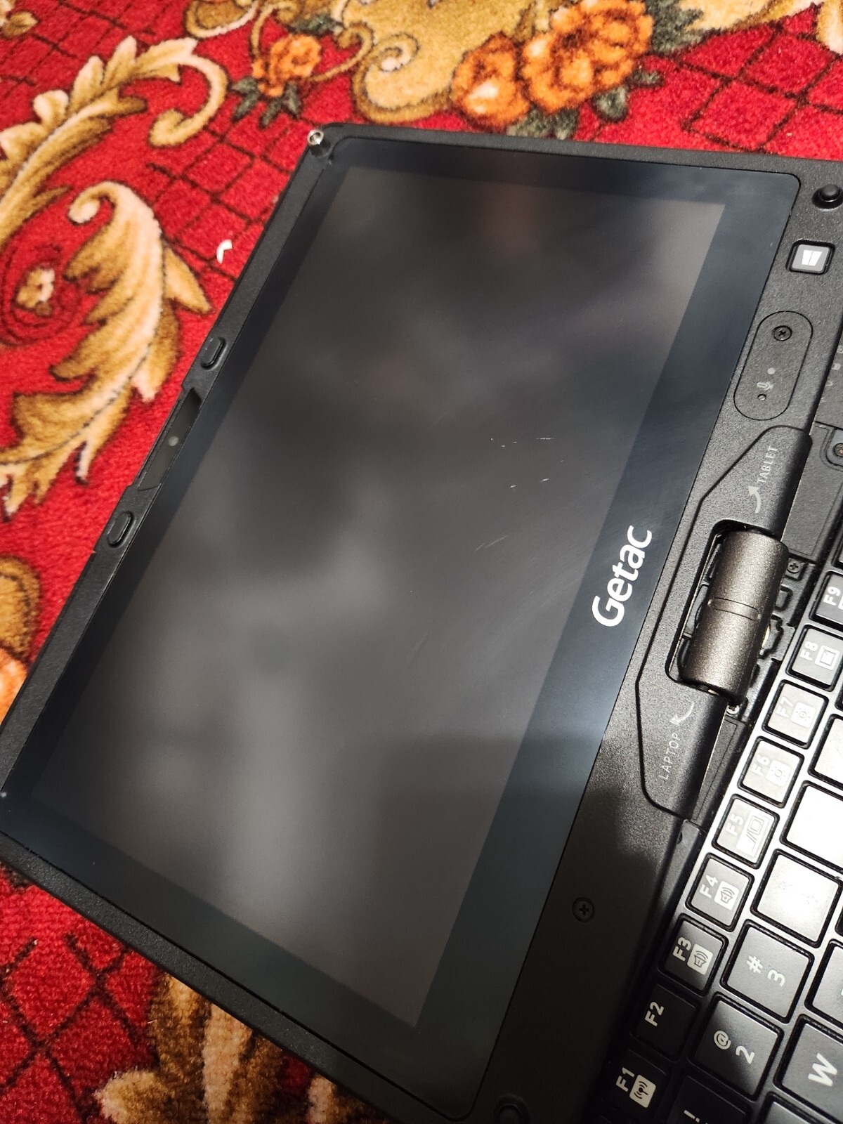 GETAC V110 CORE i5-4300U + 128gb SSD m.2 + caddy + 2x batteries + Charger