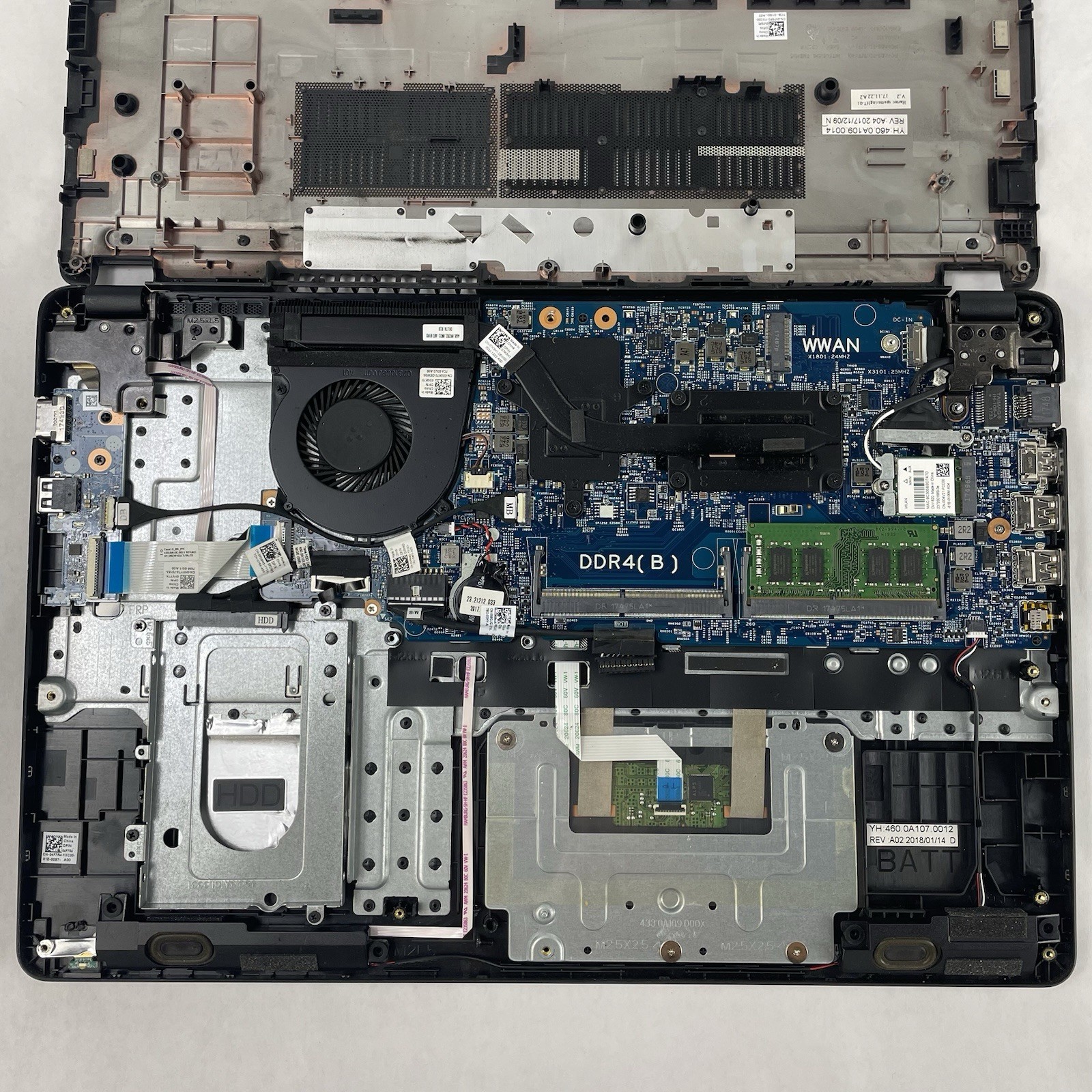 Dell Latitude 3580 15.6″ i7-7500U 2.70 GHz 8 GB RAM No SSD/OS/AC/Battery