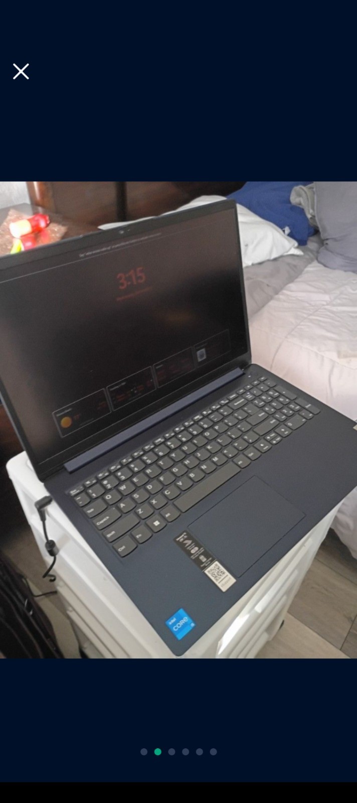 Lenovo IdeaPad 1i Laptop 15.6″ Touch, I3-1215U, 8GB RAM