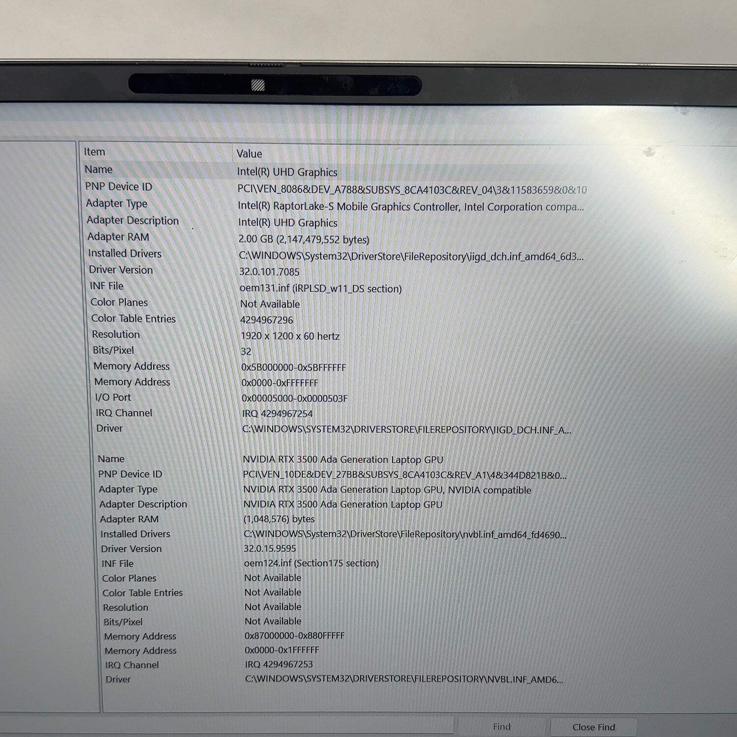 HP ZBook Fury 16 G11 16″ i9-13950HX 2.2GHz 64GB RAM 1TB SSD RTX 3500 Ada