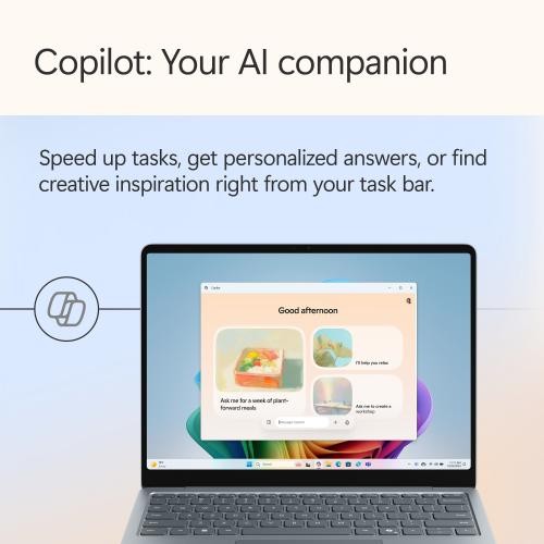 Microsoft Surface Laptop Copilot+ PC 13″ Snapdragon X Plus 16GB RAM 512GB UFS