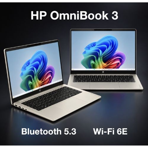 HP OmniBook 3 AI PC 14.0″ Touch WUXGA Snapdragon X X1-26-100 16GB RAM 512GB W11H