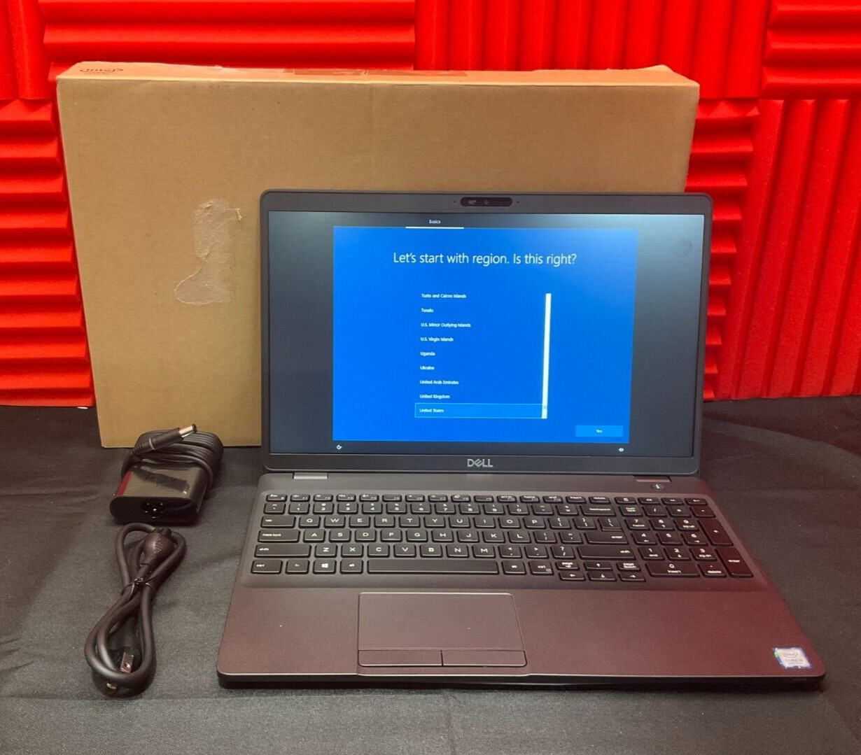 Dell Latitude 5500 i5-8365U 8GB 256GB BT4 WiFiAC 15.6″ W10P ✅❤️️ OPEN BOX!