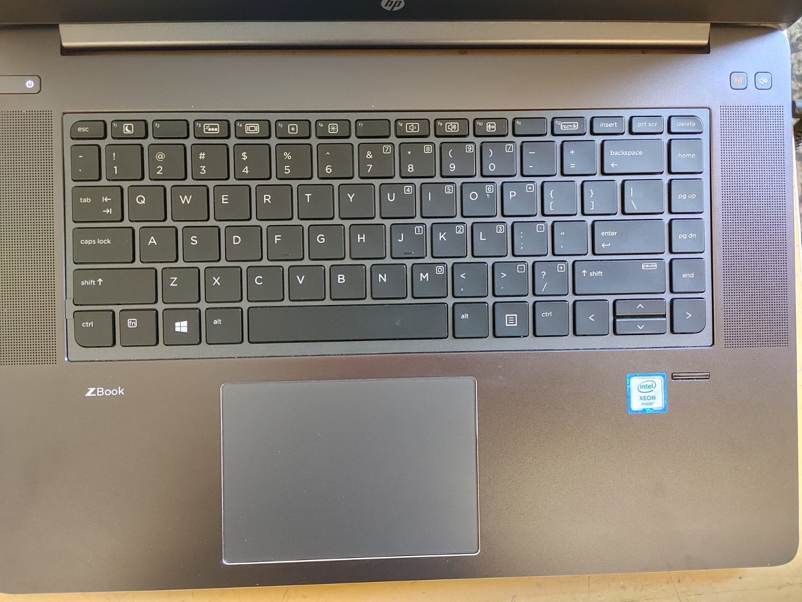 HP ZBook Studio G3 Xeon E-1505M v5 @2.80GHz,8GB RAM, NO SSD FOR PARTS/Repair