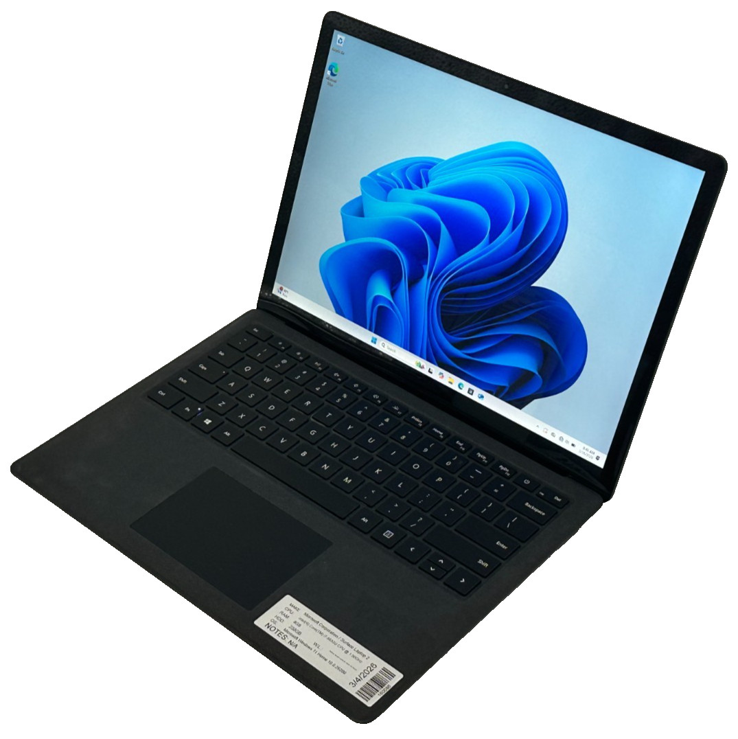 MICROSOFT SURFACE 2 LAPTOP i7-8650u @ 1.90 GHZ 8GB RAM 238GB SSD (lp684)