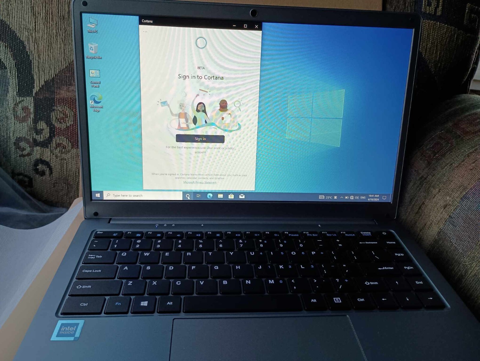 14″ INTEL CELERON N3350 WINDOW 10 PRO RAM 6 GB 64 BIT operation system OS BUILD