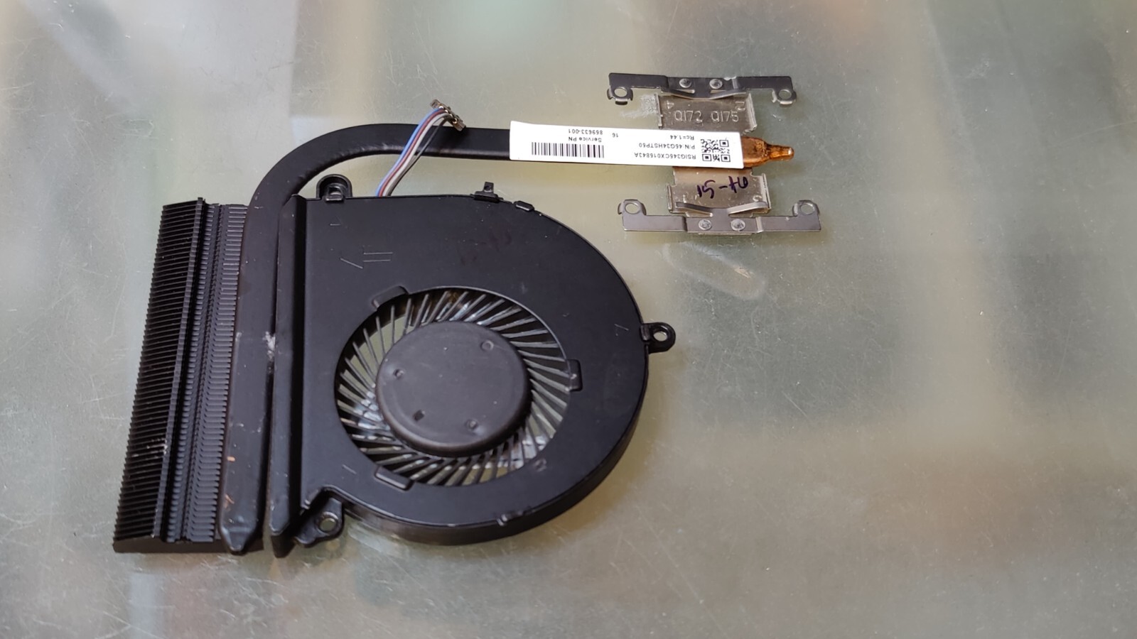 HP 15-AU FAN HEATSINK HEATSINK 45G34HSTP50 859633-001 47G3TP203