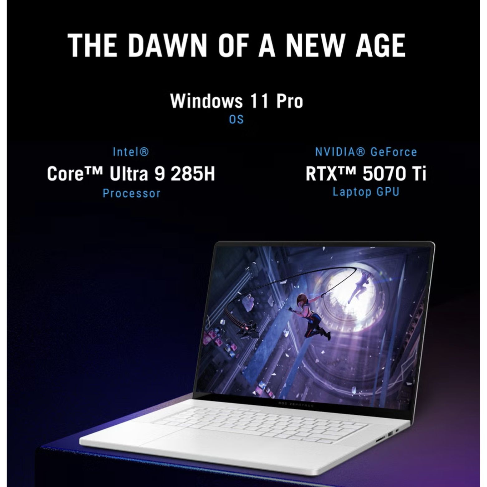 ASUS 16″ WQXGA Intel Ultra 9-285H 2.90GHz 32GB 2TB SSD GeForce RTX 5070 Ti W11P